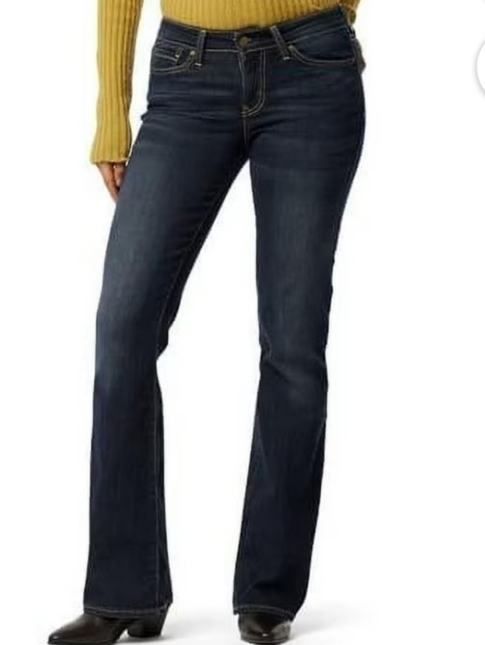 Levi's Women's Dark Indigo Bootcut Jeans NWOT SIZE 6m 28x32 Womans
